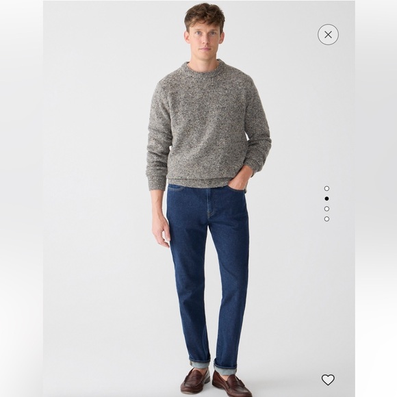 NWT - J.Crew 770 Straight Fit Stretch Jean -Deep blue medium wash - 30/30 - Picture 3 of 4